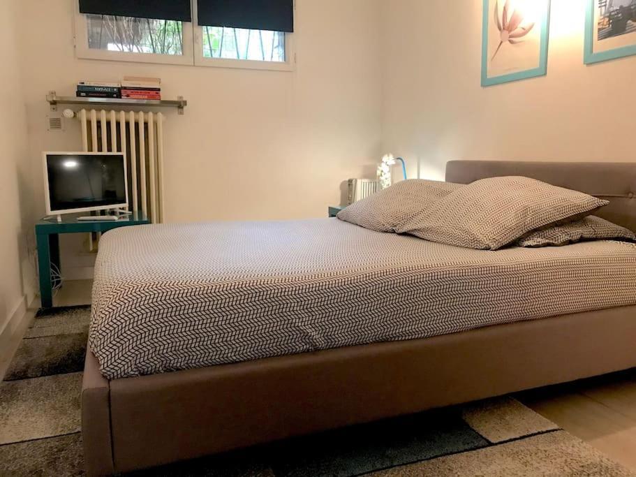 Appartement Cosy, Independant Avec Jardin Meudon Exterior foto