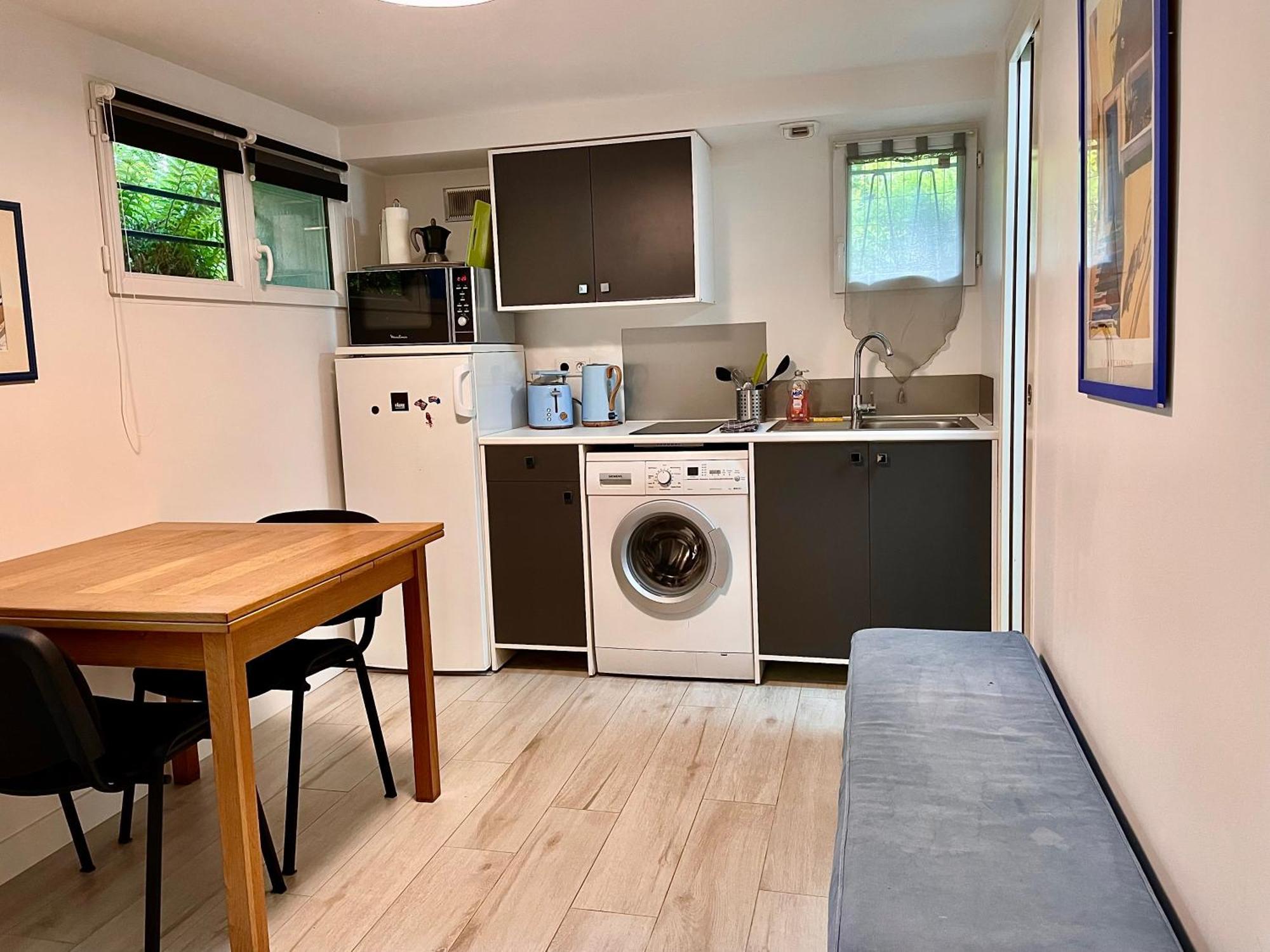 Appartement Cosy, Independant Avec Jardin Meudon Exterior foto